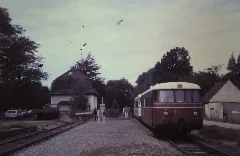 Bahnhof Hörstgen Sevelen 1986 Image 05