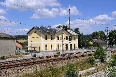 Bahnhof Ladendorf Aufnahmegebäude
