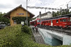 Bahnhof Langnau Gattikon P6A7643