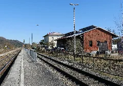 Bahnhof Marktl Güterschuppen 2020