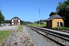 Bahnhof Neuhaus Niederwaldkirchen Gleisanlagen