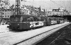 Bahnhof Offenburg Vt 798 Im Januar 1986
