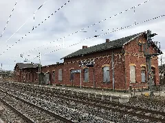 Bahnhof Schönberg, Gleisseite