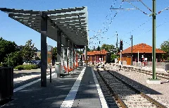 Bahnhof Staufen Mit Betriebsgebäuden