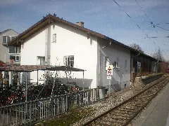 Bahnhof Wolfratshausen Güterschuppen