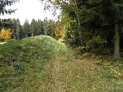 Bank And Ditch Of The Limes At Wp 1 71 And Kleinkastell (Fortlet) Hillscheid (8118614838)