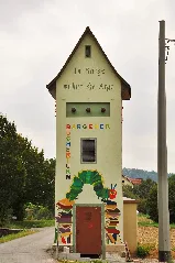 Bargener Bücherturm Außen 2017