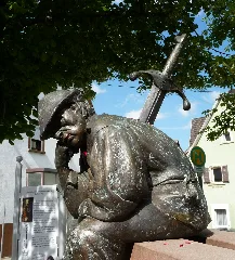 Bauernkrieger Mit Schwert Im Rücken Panoramio