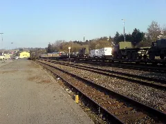 Baumholder Bahnhof Militärzug Nach Baumholder 20060407 02