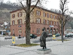 Beim 366 Km Langen Neckartalradweg, Bahnhof Sulz Am Neckar Panoramio