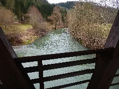 Beim 366 Km Langen Neckartalradweg, Radparadies, Neckartalweg, Burgen Am Oberen Neckar, Römer Und Kelten Am Oberen Neckar, Die Mit Lärchen Holzschindeln Gedeckte Schenkenberg Brücke Bei Epfendorf Über Den Neckar Panoramio (1)