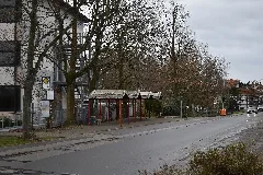 Bellheim, Schubertstraße Mit Bushaltestelle Schulzentrum 20231228
