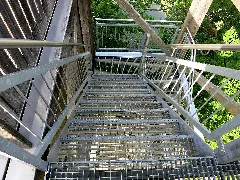 Beobachtungsturm Klingnau Treppe