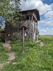 Beobachtungsturm Strengsee, Seitensicht