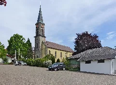 Berau (Ühlingen Birkendorf) Kirche Hl Pankratius Ansicht 2