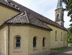 Berau (Ühlingen Birkendorf) Kirche Hl Pankratius Ansicht 6