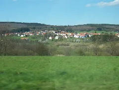 Bergen (Saar) Seen From B268