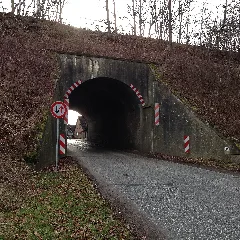 Berkenthin Kaiserbahn Ungenutzte Brücke 2014 02 16