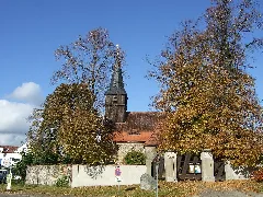 Berlin Blankenfelde Church From South