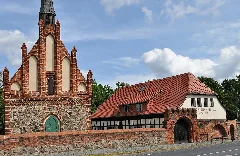 Bernau Bei Berlin Hospital St. Georg Mit Hospitalgebäude Und Kapelle