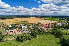 Bernsdorf Großgrabe Aerial