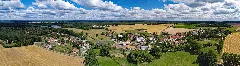 Bernsdorf Großgrabe Aerial Pan