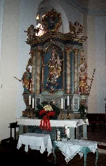 Berus (Überherrn), Church St.martin, Side Altar
