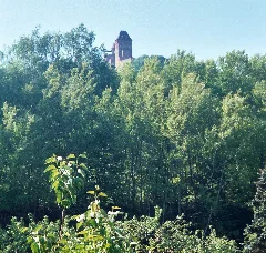 Berwartstein (Erlenbach Bei Dahn), View To The Castle