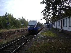 Bf Ottbergen 2006, Regionalbahn Der Nord West Bahn Nach Paderborn