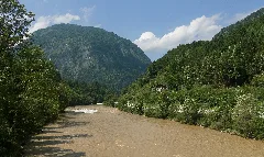 Bij Schneizelreuth, De Saalach Foto6 2017 08 05 13.51
