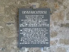 Bismarckwarte (Lindenfels) 01 Tafel