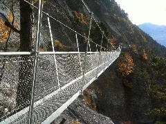 Bisse Pont Suspendu 140 M Savièse Skypromenade.com Panoramio