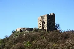 Blick Auf Den Arnstein Von Unten