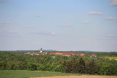 Blick Auf Den Weiler Schön (Creglingen)