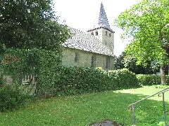 Blick Auf Die Dorfkirche Vom Südeingang Aus