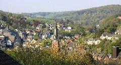 Blick Auf Langenberg Rheinland