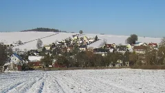 Blick Auf Leubsdorf, Winter 2005