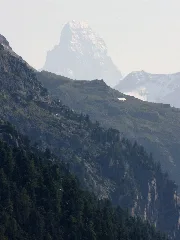 Blick Auf Matterhorn 2013 Grächen