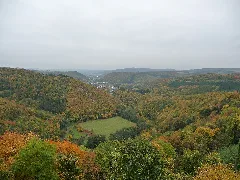 Blick Ins Nahetal Von Schloss Dhaun Aus 09.10.08 Panoramio