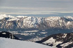 Blick Nach Wörgl Von Skipiste Bei Wildschönau 01