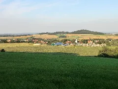 Blick Über Friedersdorf Bei Görlitz