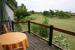 Blick Vom Balkon Auf Grüne Wiese Panoramio
