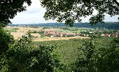 Blick Vom Spaargebirge Auf Einen Teil Von Sörnewitz