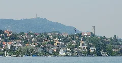 Blick Vom Zürichsee Auf Thalwil Und Uetliberg (2009)