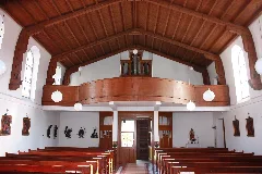 Bodensdorf Neue Pfarrkirche Heiliger Josef Blick Zur Orgelempore