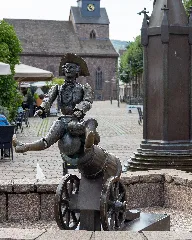 Bodenwerder Münchhausen's Kanonenkugelritt