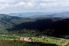 Böllenborn. View From The Stäffelsberg To The Village
