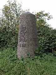Boenningstedt Meilenstein Altona Kieler Chaussee 2