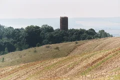 Bornstedt (Bei Eisleben), View To The Schweinsburg