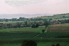 Bornstedt, Blick Von Der Schweinsburg Nach Holdenstedt Und Den Kyffhäuser